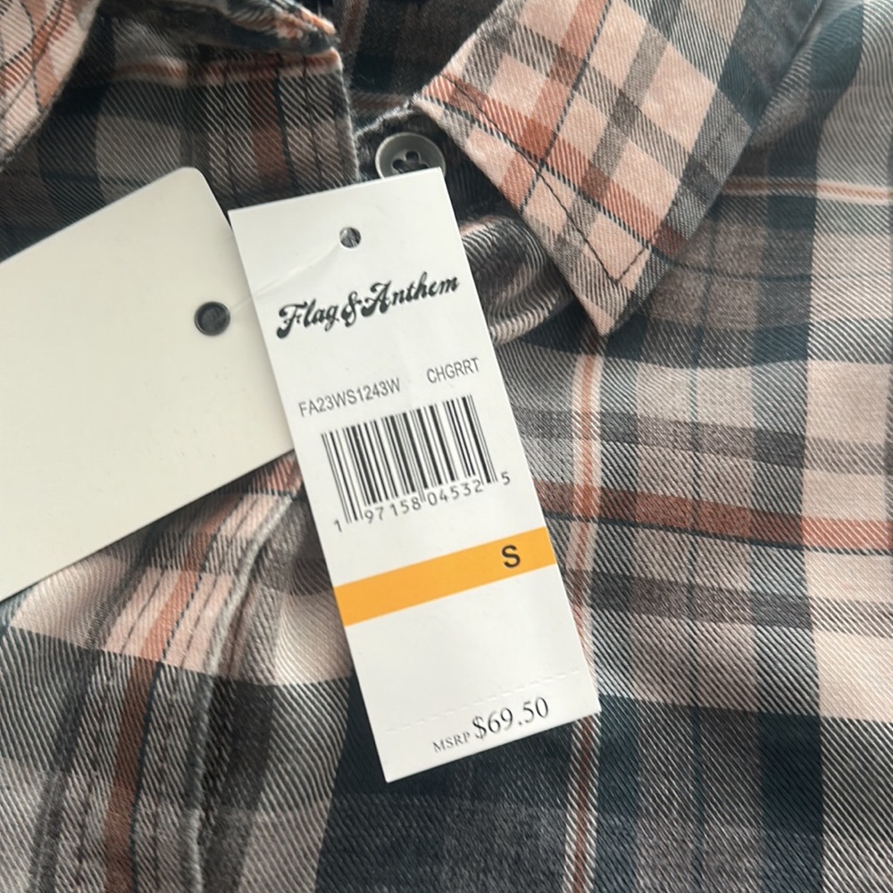 Flag & Anthem Lyndon Shirt Plaid Size Small View 3